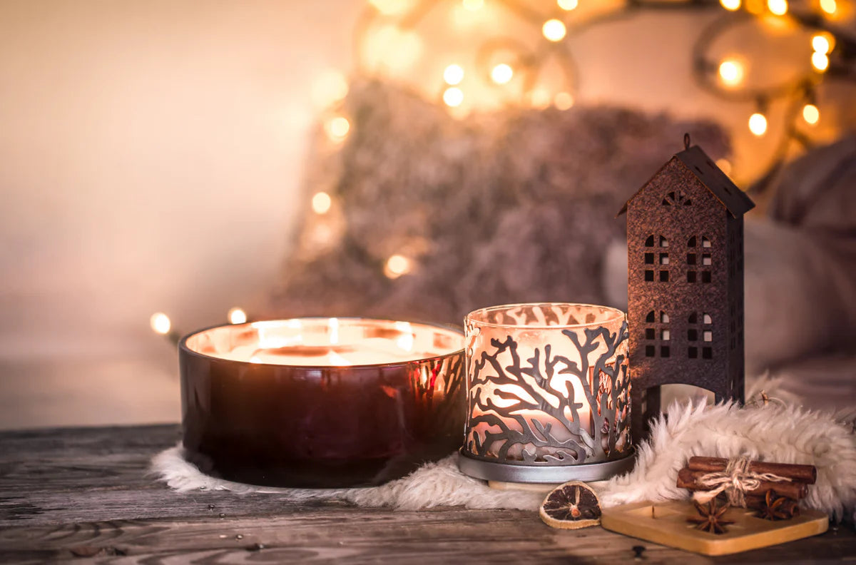 Single Lotus Urli Candle Gift Set