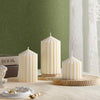 Vertical Wave Candle