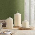 Vertical Wave Candle