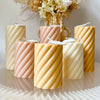 Spiral Pillar Candle