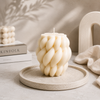 Twirl Raindrop Candle